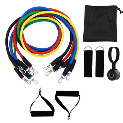 Premium Resistance Bands Fitness Set – Workout Bands for Home Gym & Travel