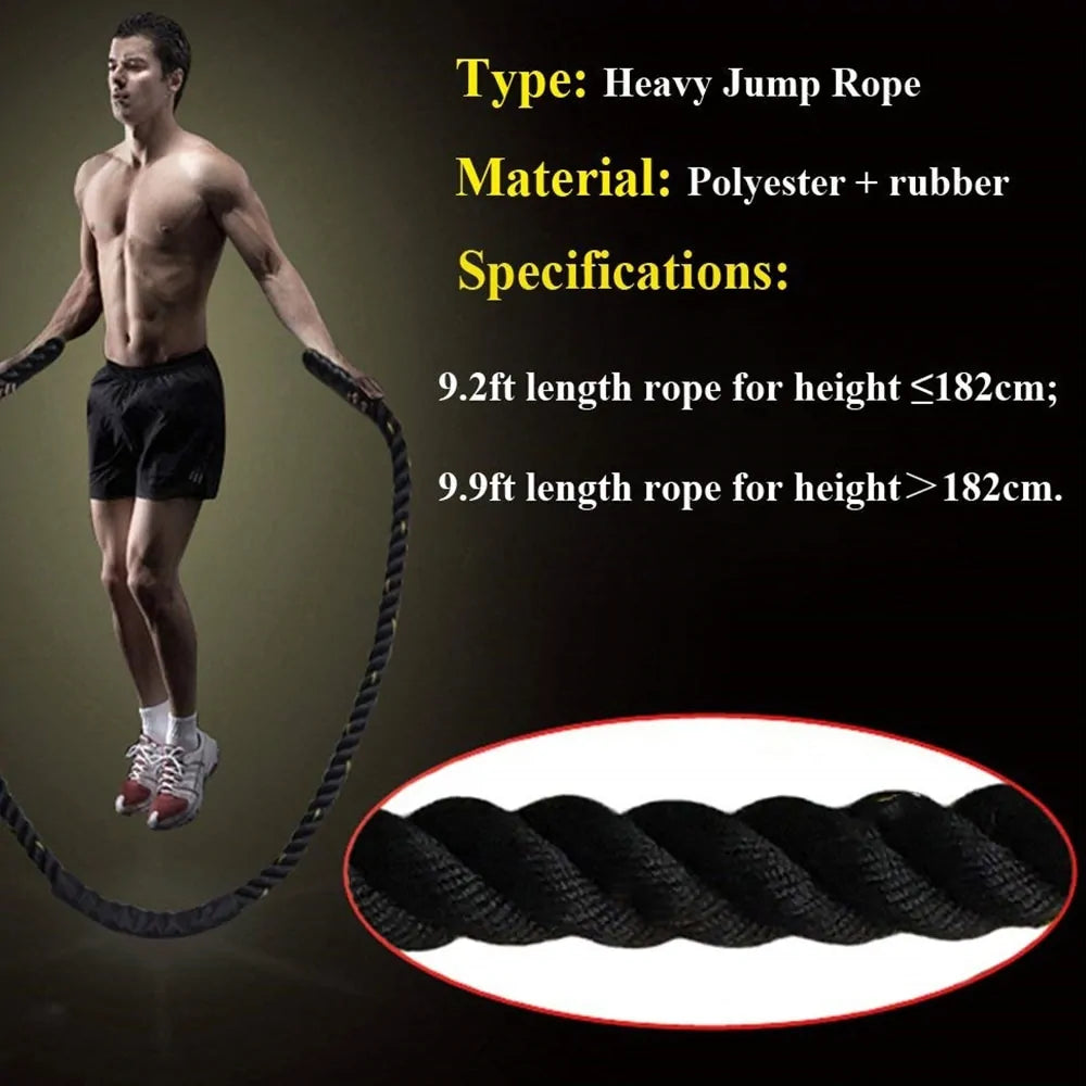 Heavy Weighted Fitness Jump Rope