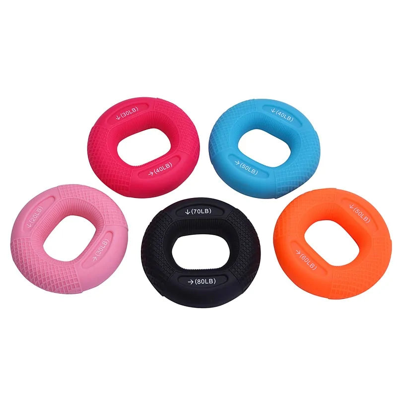 Silicone Adjustable Hand Grip Trainer – Perfect for Home Workouts and Grip Strength Training