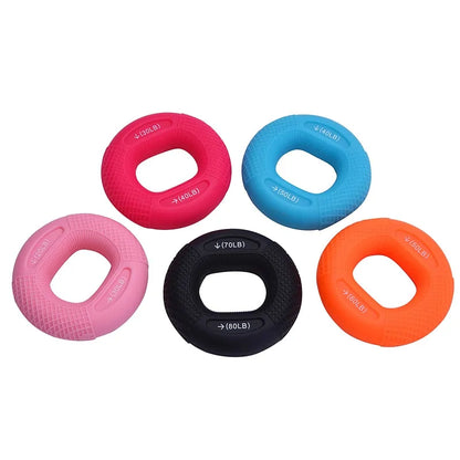 Silicone Adjustable Hand Grip Trainer – Perfect for Home Workouts and Grip Strength Training