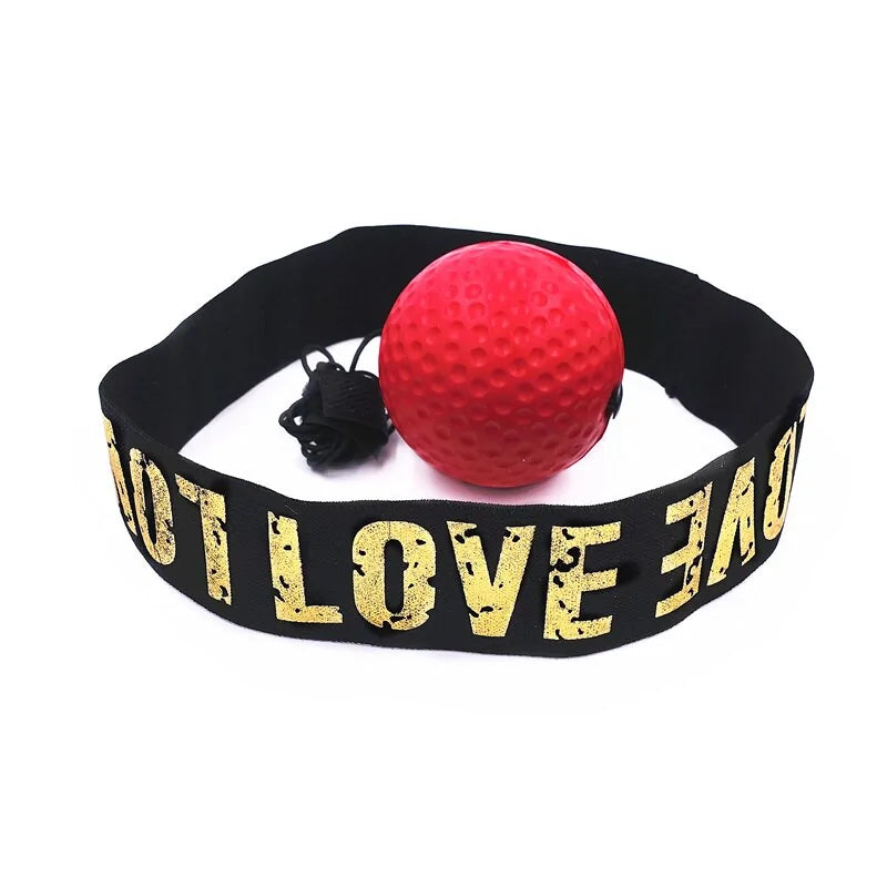 Boxing Reflex Ball with Headband – Improve Agility, Reaction Time & Hand-Eye Coordination