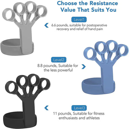 Silicone Hand Grip Device – Strengthen Your Hands & Fingers with Durable, Portable Training Tool