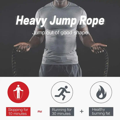 Heavy Weighted Fitness Jump Rope